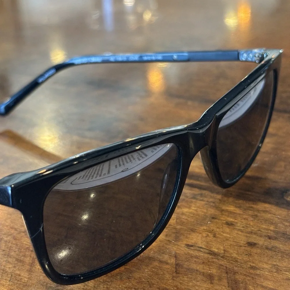 REVO Jeep® COVE Black with frame POLARIZED  Sunglasses 1164 Sz 54-18-165 EUC